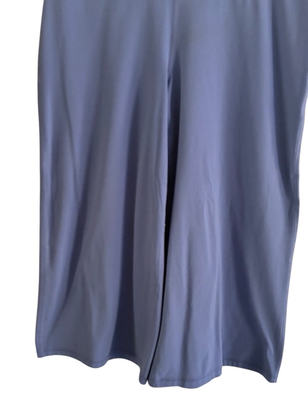 Athleta Elation Wide Crop Pants Blue High Rise Flare Yoga 1X - Picture 6 of 9